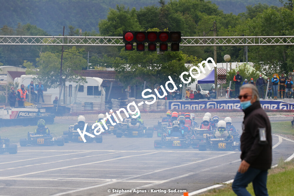22 & 23/05/2021 : 1ère manche du Championnat du Sud à Aigues-Vives (photos Stéphane Agnus) 2021 — karting