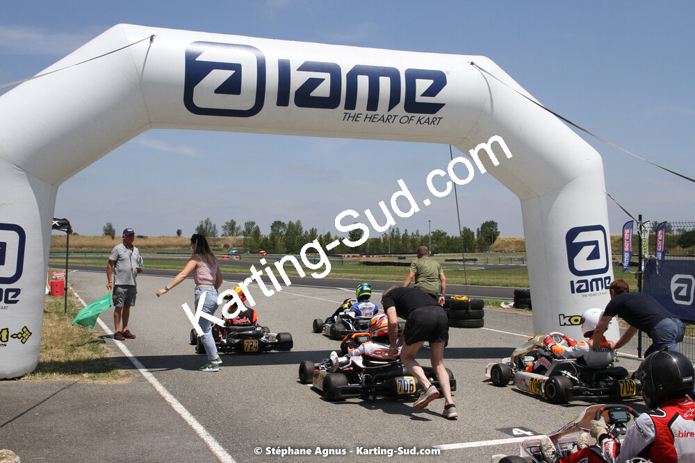12 & 13/06/2021 : 1ère manche des IAME Series France à Muret (photos Stéphane Agnus) 2021 — karting