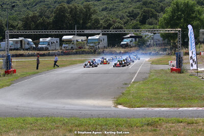 26 & 27/06/2021 : 3ème manche du Championnat du Sud à Ganges (photos Stéphane Agnus) 2021 — karting