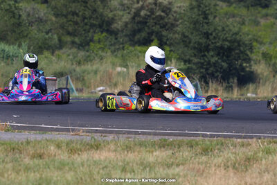 26 & 27/06/2021 : 3ème manche du Championnat du Sud à Ganges (photos Stéphane Agnus) 2021 — karting