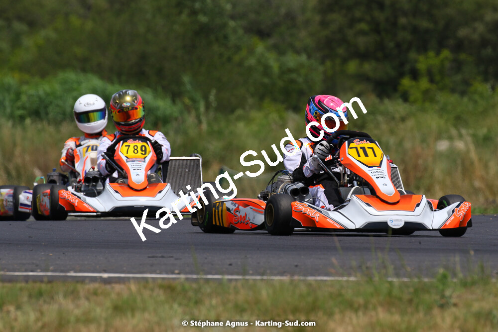 26 & 27/06/2021 : 3ème manche du Championnat du Sud à Ganges (photos Stéphane Agnus) 2021 — karting