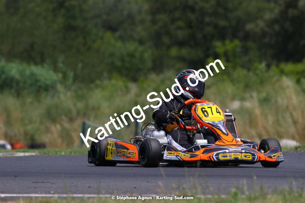 26 & 27/06/2021 : 3ème manche du Championnat du Sud à Ganges (photos Stéphane Agnus) 2021 — karting
