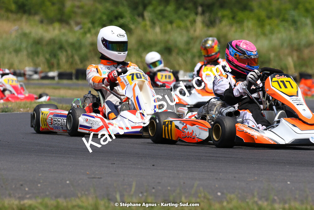 26 & 27/06/2021 : 3ème manche du Championnat du Sud à Ganges (photos Stéphane Agnus) 2021 — karting
