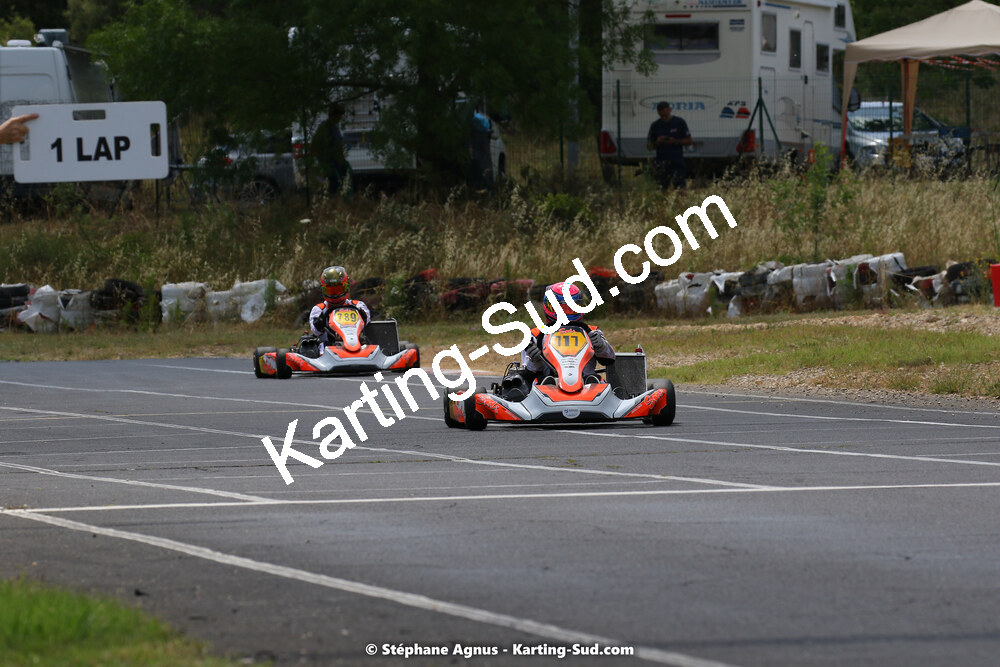 26 & 27/06/2021 : 3ème manche du Championnat du Sud à Ganges (photos Stéphane Agnus) 2021 — karting