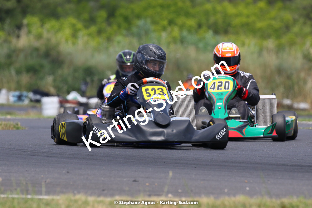26 & 27/06/2021 : 3ème manche du Championnat du Sud à Ganges (photos Stéphane Agnus) 2021 — karting