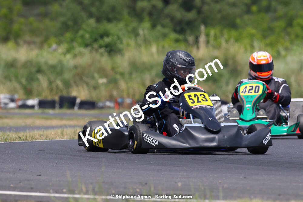 26 & 27/06/2021 : 3ème manche du Championnat du Sud à Ganges (photos Stéphane Agnus) 2021 — karting