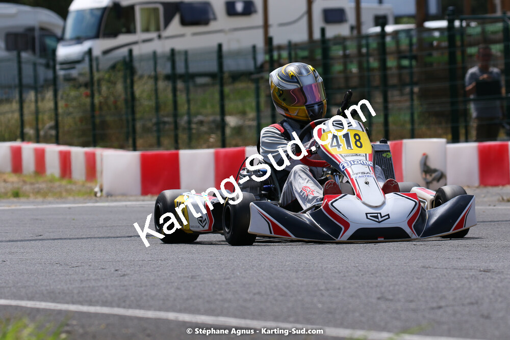 26 & 27/06/2021 : 3ème manche du Championnat du Sud à Ganges (photos Stéphane Agnus) 2021 — karting