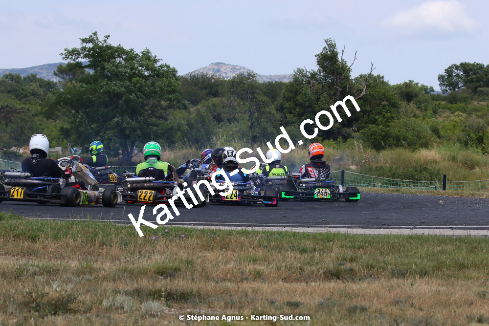 26 & 27/06/2021 : 3ème manche du Championnat du Sud à Ganges (photos Stéphane Agnus) 2021 — karting