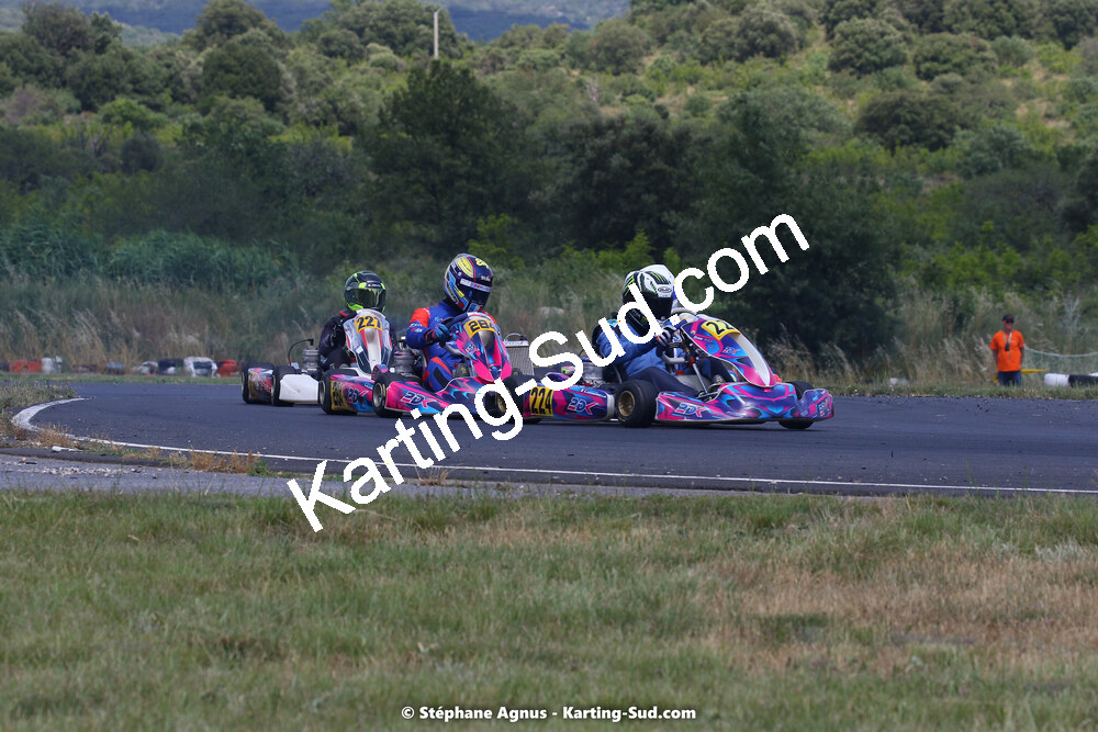 26 & 27/06/2021 : 3ème manche du Championnat du Sud à Ganges (photos Stéphane Agnus) 2021 — karting