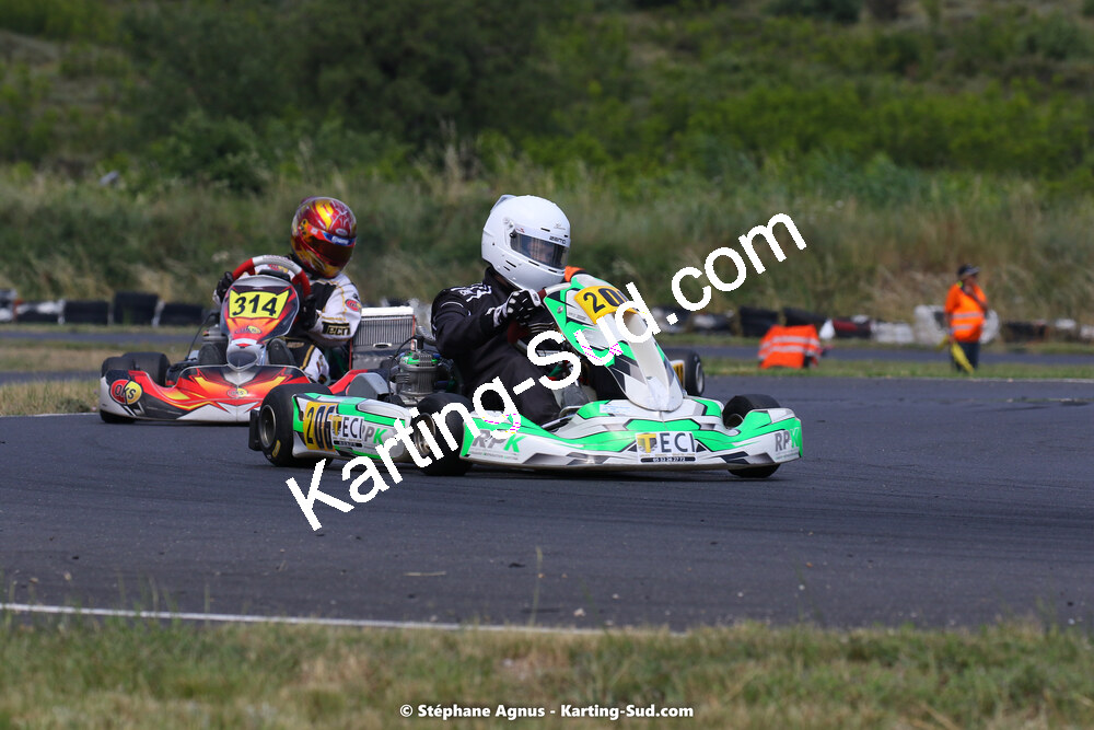 26 & 27/06/2021 : 3ème manche du Championnat du Sud à Ganges (photos Stéphane Agnus) 2021 — karting