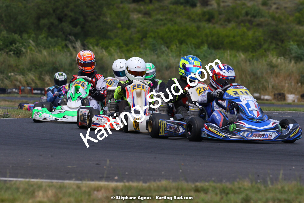 26 & 27/06/2021 : 3ème manche du Championnat du Sud à Ganges (photos Stéphane Agnus) 2021 — karting