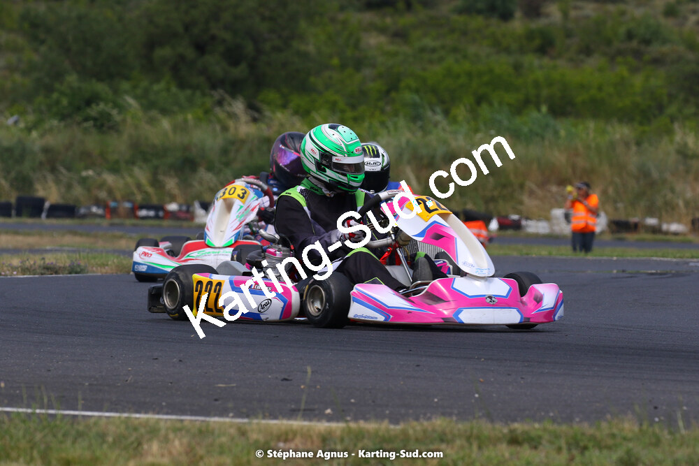26 & 27/06/2021 : 3ème manche du Championnat du Sud à Ganges (photos Stéphane Agnus) 2021 — karting