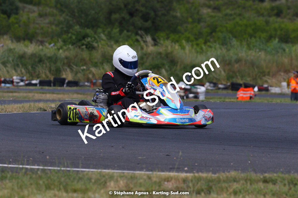 26 & 27/06/2021 : 3ème manche du Championnat du Sud à Ganges (photos Stéphane Agnus) 2021 — karting