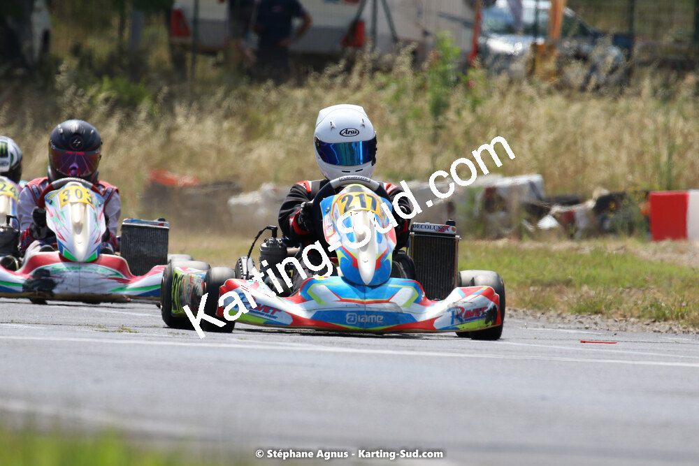 26 & 27/06/2021 : 3ème manche du Championnat du Sud à Ganges (photos Stéphane Agnus) 2021 — karting