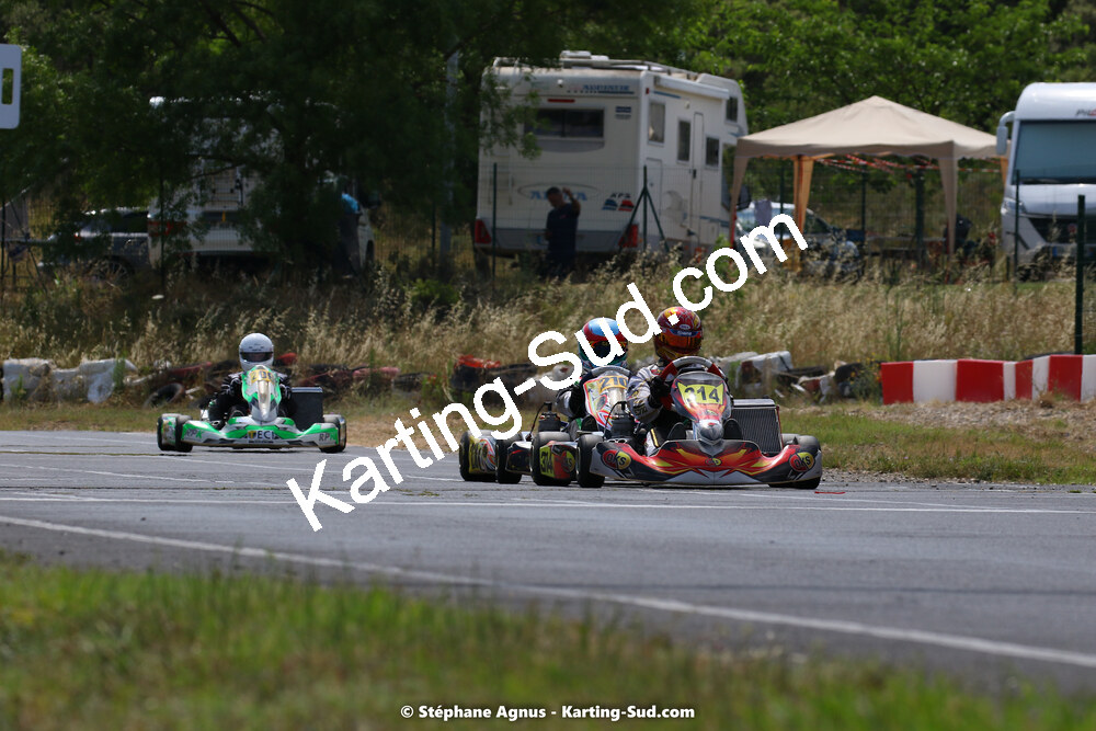 26 & 27/06/2021 : 3ème manche du Championnat du Sud à Ganges (photos Stéphane Agnus) 2021 — karting