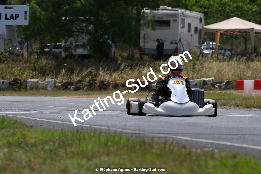 26 & 27/06/2021 : 3ème manche du Championnat du Sud à Ganges (photos Stéphane Agnus) 2021 — karting