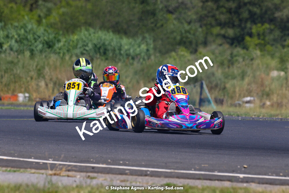 26 & 27/06/2021 : 3ème manche du Championnat du Sud à Ganges (photos Stéphane Agnus) 2021 — karting