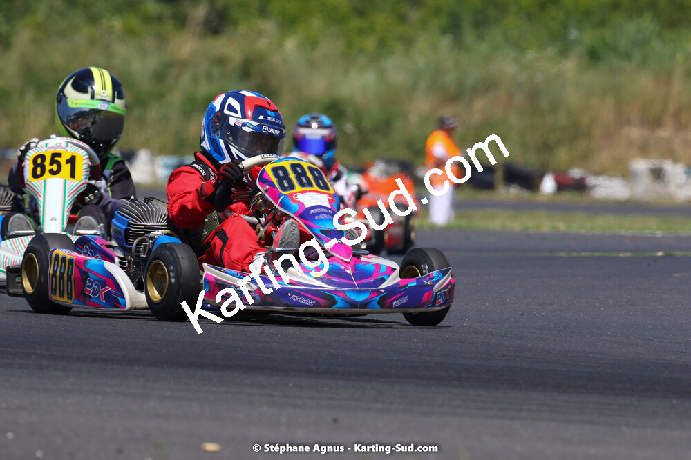26 & 27/06/2021 : 3ème manche du Championnat du Sud à Ganges (photos Stéphane Agnus) 2021 — karting