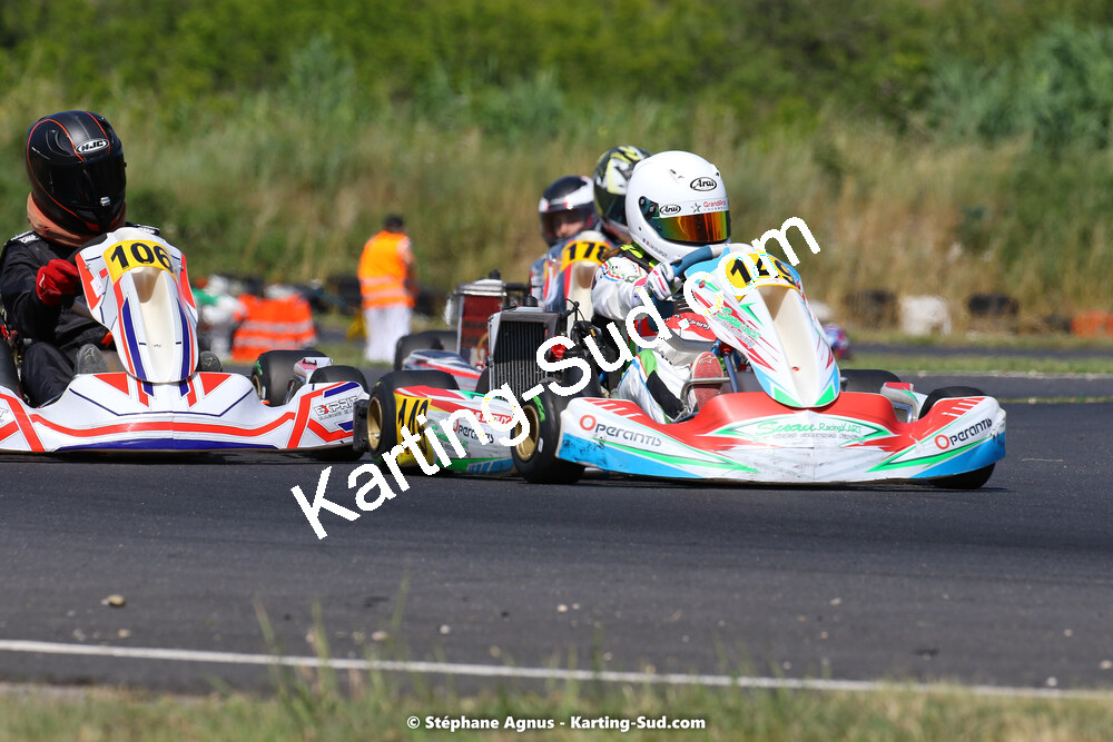 26 & 27/06/2021 : 3ème manche du Championnat du Sud à Ganges (photos Stéphane Agnus) 2021 — karting