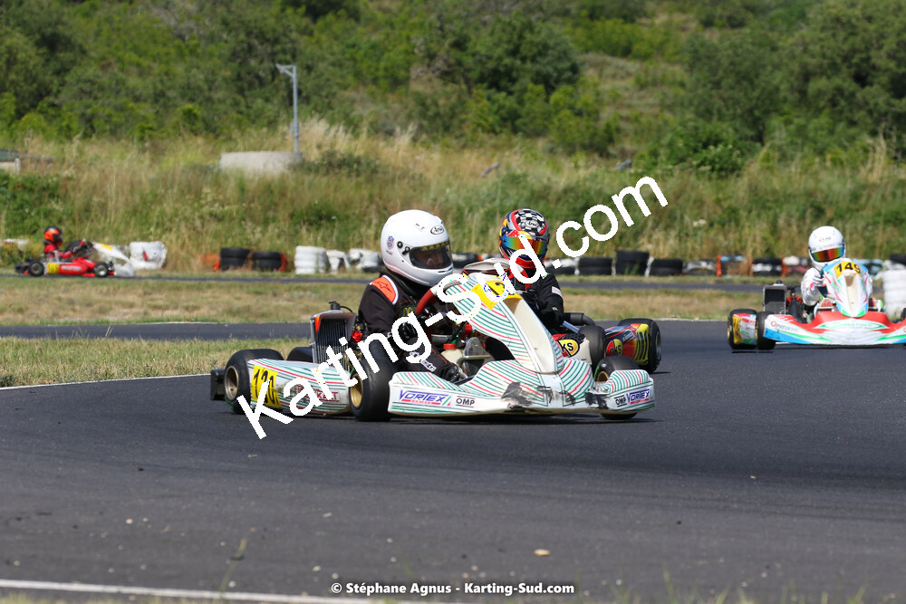 26 & 27/06/2021 : 3ème manche du Championnat du Sud à Ganges (photos Stéphane Agnus) 2021 — karting