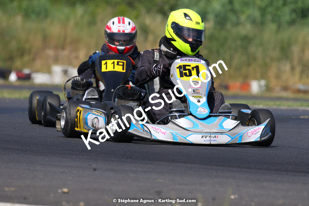 26 & 27/06/2021 : 3ème manche du Championnat du Sud à Ganges (photos Stéphane Agnus) 2021 — karting