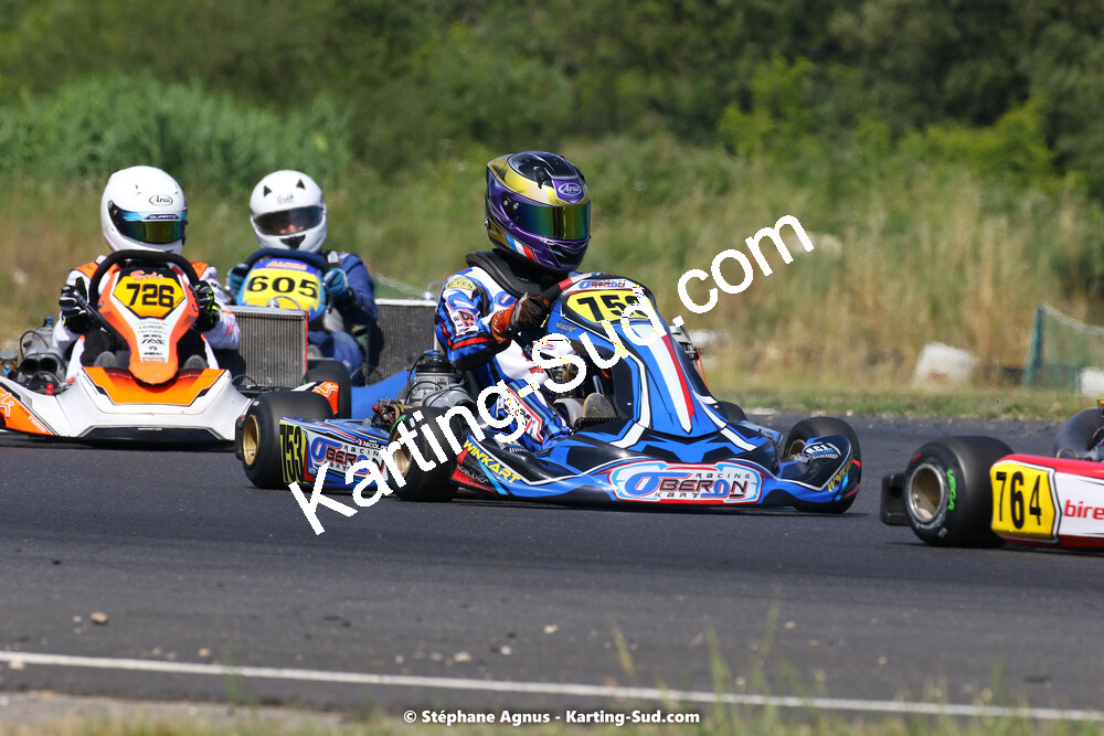 26 & 27/06/2021 : 3ème manche du Championnat du Sud à Ganges (photos Stéphane Agnus) 2021 — karting