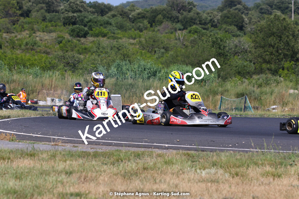 26 & 27/06/2021 : 3ème manche du Championnat du Sud à Ganges (photos Stéphane Agnus) 2021 — karting