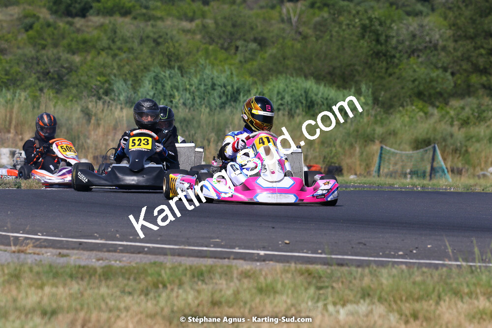26 & 27/06/2021 : 3ème manche du Championnat du Sud à Ganges (photos Stéphane Agnus) 2021 — karting