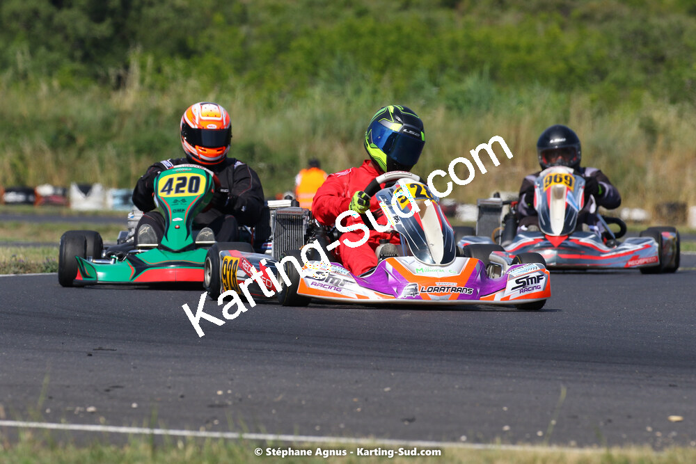 26 & 27/06/2021 : 3ème manche du Championnat du Sud à Ganges (photos Stéphane Agnus) 2021 — karting