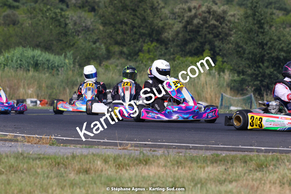 26 & 27/06/2021 : 3ème manche du Championnat du Sud à Ganges (photos Stéphane Agnus) 2021 — karting