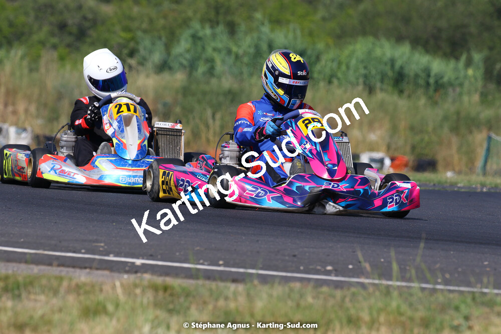 26 & 27/06/2021 : 3ème manche du Championnat du Sud à Ganges (photos Stéphane Agnus) 2021 — karting