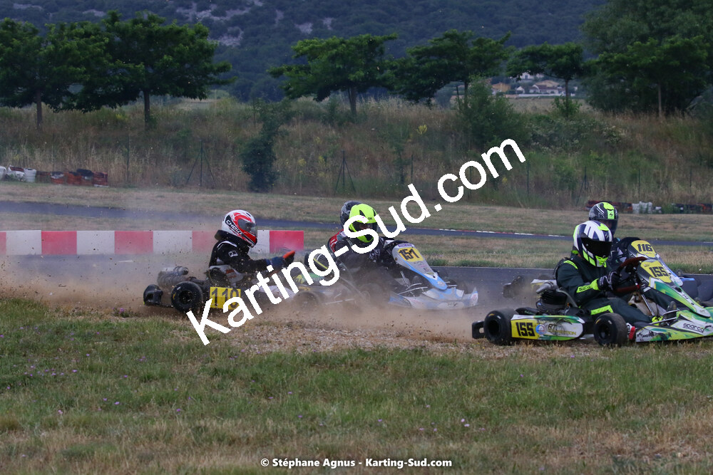 26 & 27/06/2021 : 3ème manche du Championnat du Sud à Ganges (photos Stéphane Agnus) 2021 — karting