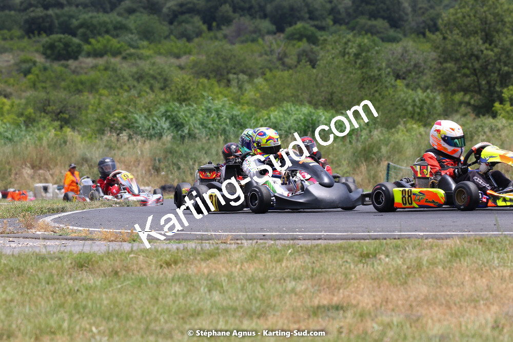 26 & 27/06/2021 : 3ème manche du Championnat du Sud à Ganges (photos Stéphane Agnus) 2021 — karting