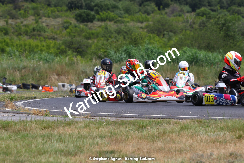 26 & 27/06/2021 : 3ème manche du Championnat du Sud à Ganges (photos Stéphane Agnus) 2021 — karting