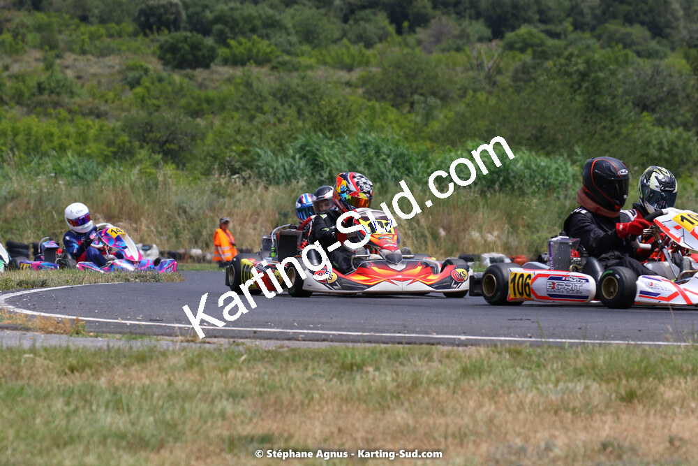 26 & 27/06/2021 : 3ème manche du Championnat du Sud à Ganges (photos Stéphane Agnus) 2021 — karting