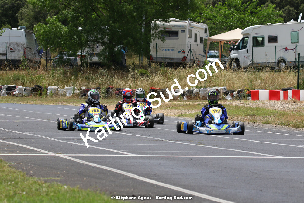 26 & 27/06/2021 : 3ème manche du Championnat du Sud à Ganges (photos Stéphane Agnus) 2021 — karting