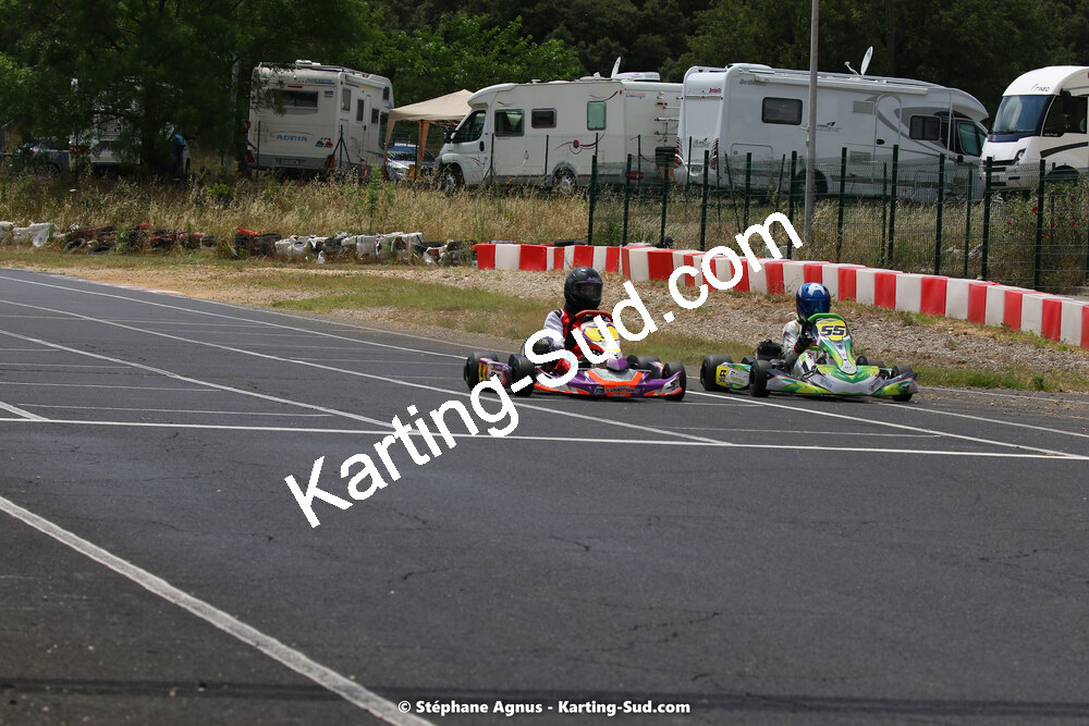 26 & 27/06/2021 : 3ème manche du Championnat du Sud à Ganges (photos Stéphane Agnus) 2021 — karting