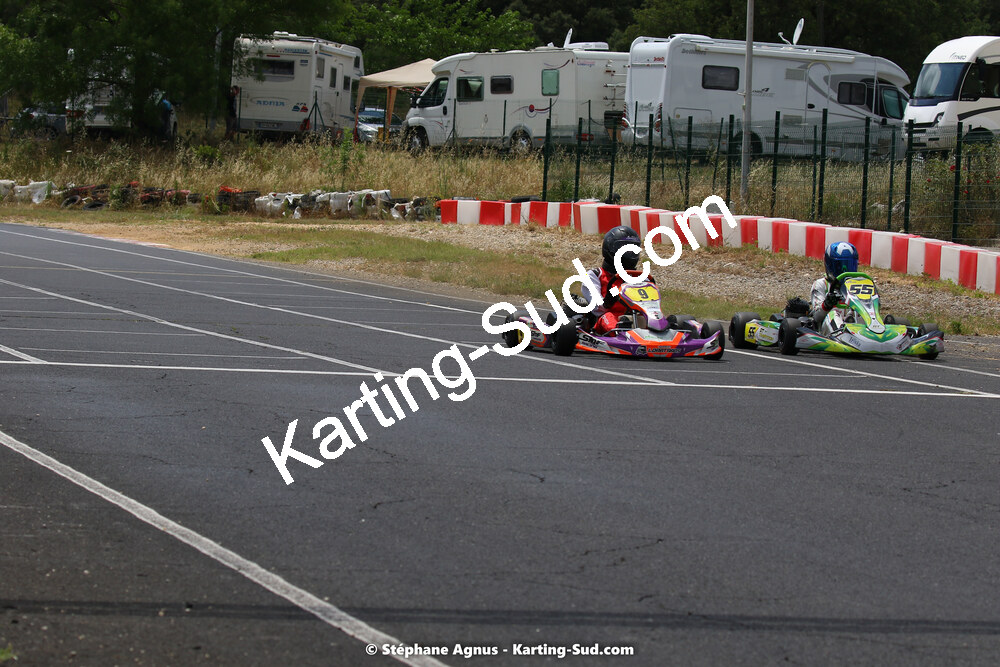 26 & 27/06/2021 : 3ème manche du Championnat du Sud à Ganges (photos Stéphane Agnus) 2021 — karting