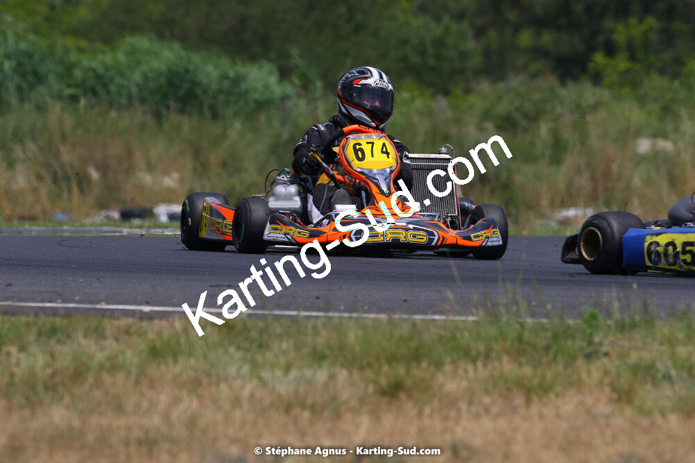 26 & 27/06/2021 : 3ème manche du Championnat du Sud à Ganges (photos Stéphane Agnus) 2021 — karting