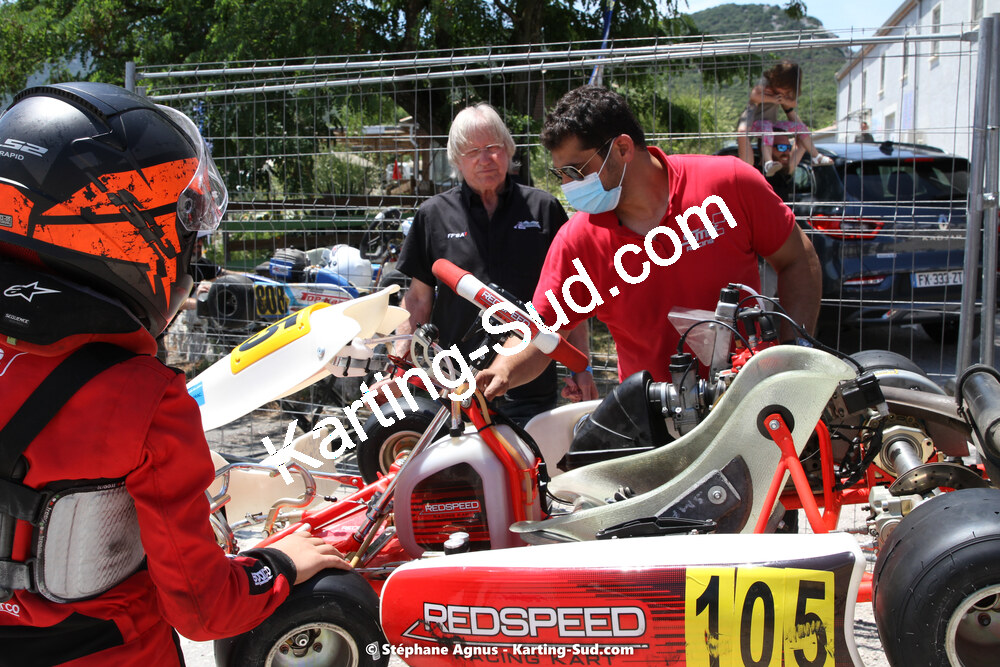26 & 27/06/2021 : 3ème manche du Championnat du Sud à Ganges (photos Stéphane Agnus) 2021 — karting