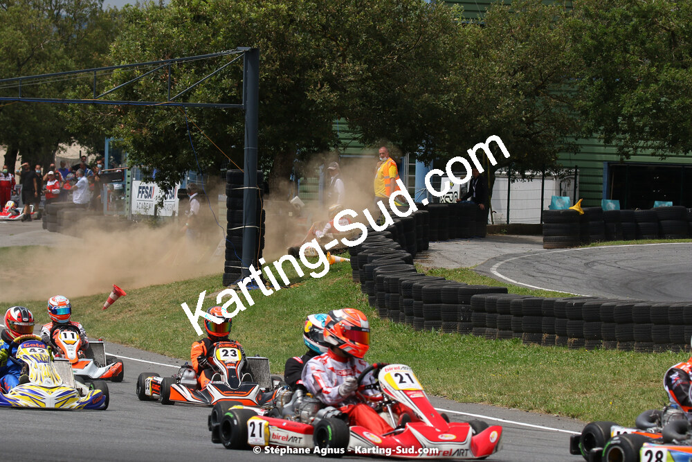 24 & 25/07/2021 : Championnat de France FFSA Karting Sprint à Belmont sur Rance (photos Stéphane Agnus) 2021 — karting
