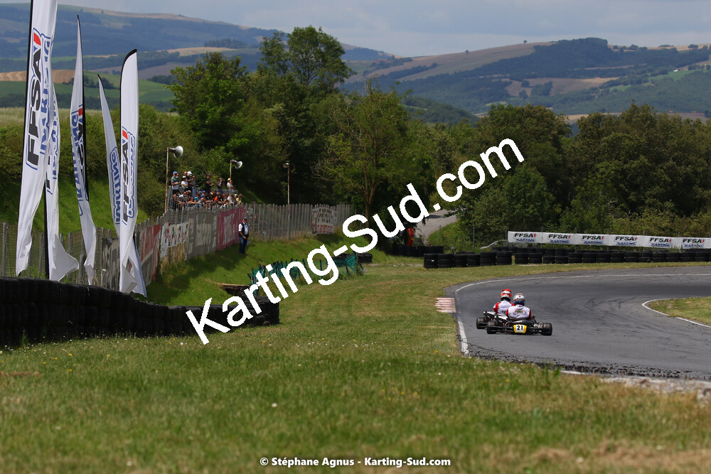 24 & 25/07/2021 : Championnat de France FFSA Karting Sprint à Belmont sur Rance (photos Stéphane Agnus) 2021 — karting