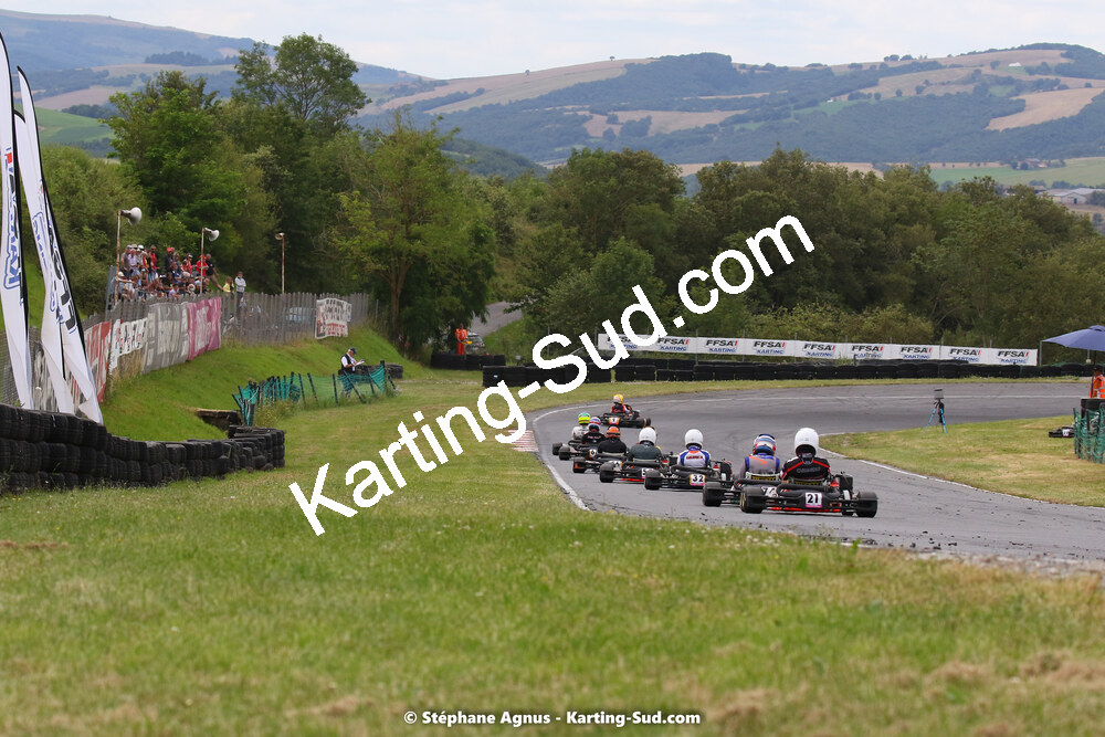 24 & 25/07/2021 : Championnat de France FFSA Karting Sprint à Belmont sur Rance (photos Stéphane Agnus) 2021 — karting