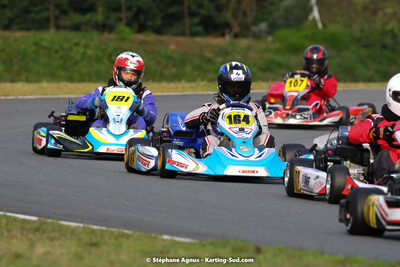 10/10/2021 : 3ème manche du Trophée Kart Ufolep Nouvelle Aquitaine à Layrac (photos Stéphane Agnus) 2021 — karting
