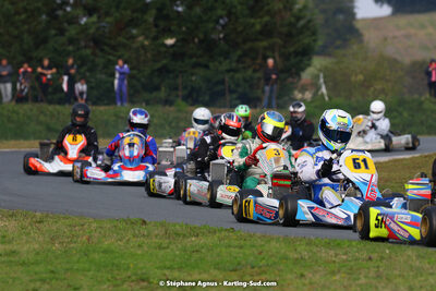 10/10/2021 : 3ème manche du Trophée Kart Ufolep Nouvelle Aquitaine à Layrac (photos Stéphane Agnus) 2021 — karting