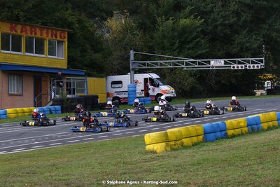 10/10/2021 : 3ème manche du Trophée Kart Ufolep Nouvelle Aquitaine à Layrac (photos Stéphane Agnus) 2021 — karting