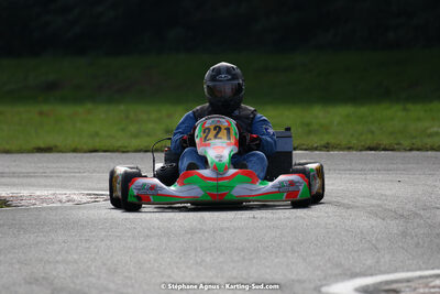 10/10/2021 : 3ème manche du Trophée Kart Ufolep Nouvelle Aquitaine à Layrac (photos Stéphane Agnus) 2021 — karting