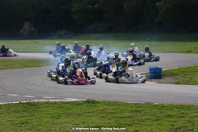 10/10/2021 : 3ème manche du Trophée Kart Ufolep Nouvelle Aquitaine à Layrac (photos Stéphane Agnus) 2021 — karting