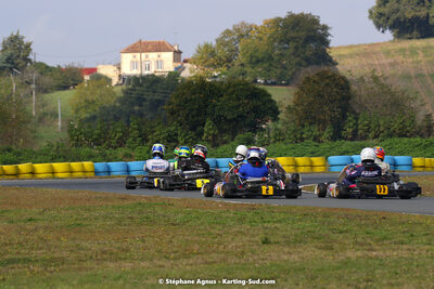 10/10/2021 : 3ème manche du Trophée Kart Ufolep Nouvelle Aquitaine à Layrac (photos Stéphane Agnus) 2021 — karting