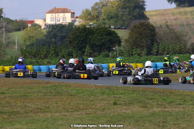 10/10/2021 : 3ème manche du Trophée Kart Ufolep Nouvelle Aquitaine à Layrac (photos Stéphane Agnus) 2021 — karting